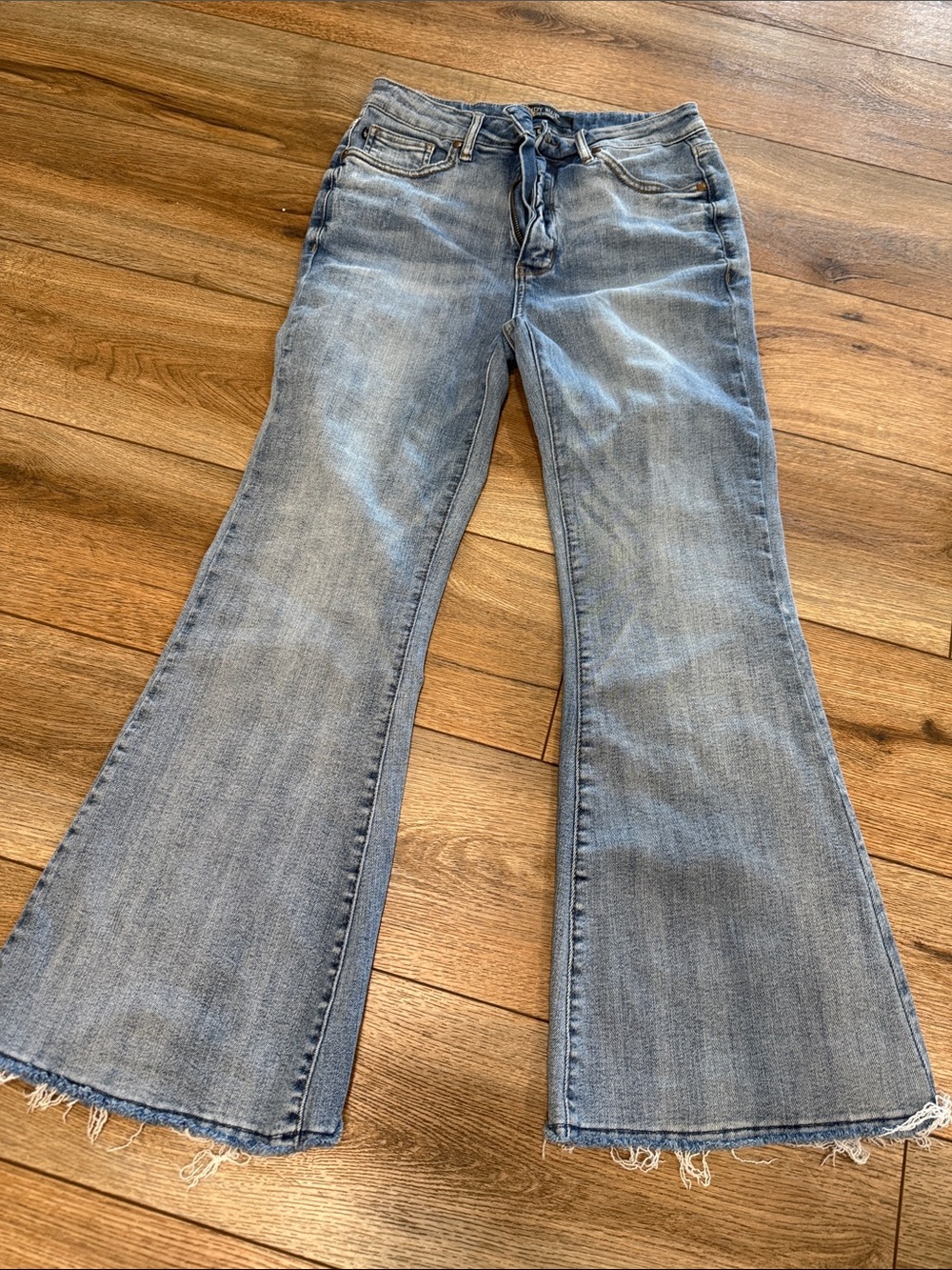 Judy Blue Women's Light Blue Flare Jeans